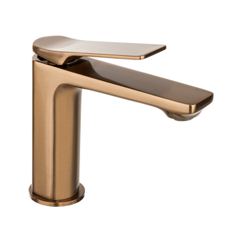 Invena bateria umywalkowa Neri Plus, miedź BU-P1-014-L