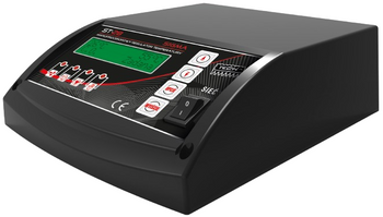 Tech sterownik 28 SIGMA do kotła zasypowego - wentylator, pompa CO i CWU + automatyczna regulacja obrotów czarny ST28SIGMABK