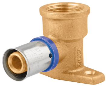 Perfexim kolano zaprasowywane z mocowaniem 16 x 1/2" GW 738 62-738-1615-000