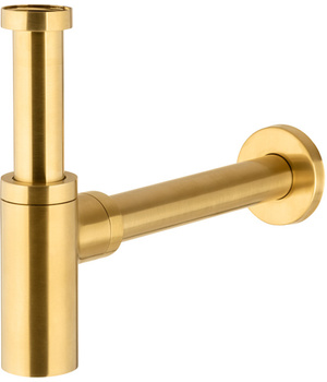 KFA syfon umywalkowy butelkowy, złoty 600-003-31