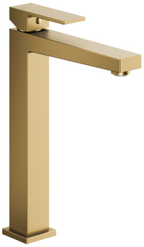 KFA bateria umywalkowa nablatowa Logon, brushed light gold PVD + click clack 5132-612-39