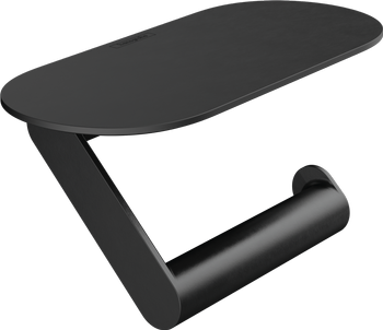 Hansgrohe uchwyt na papier toaletowy z półką, czarny matowy 27928670