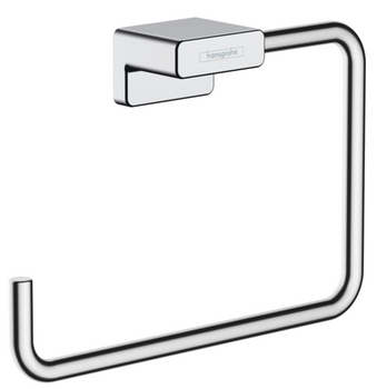 Hansgrohe wieszak na ręcznik typu ring AddStoris Q, chrom 41754000
