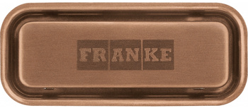 Franke elementy przelewu prostokątnego, miedź 133.0630.057