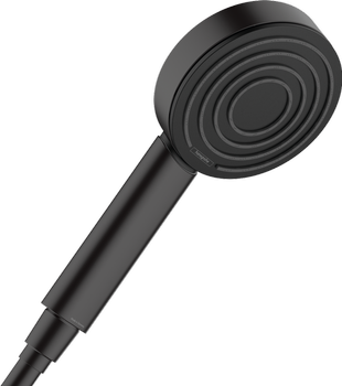 Hansgrohe główka prysznicowa 105 1jet, czarny matowy 24120670