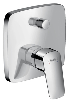 Hansgrohe bateria Logis wannowo-natryskowa element zewnętrzny chrom 71405000