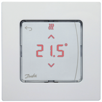 Danfoss termostat pokojowy z wyświetlaczem Icon, 86x86 088U1015