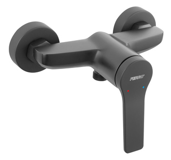 Ferro bateria natryskowa STRATOS BLACK, bez natrysku, czarny BSC7BL