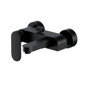 Cersanit bateria wannowo-natryskowa ścienna CREA 1-uchwytowa czarna S951-307