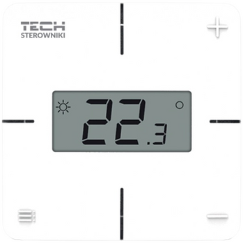 Tech regulator pokojowy przewodowy R-X do listwy L-X dedykowany, biały STRXWH