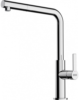 Franke bateria kuchenna z wyciąganą wylewką Maris Slim L pull-out, chrom 115.0728.393