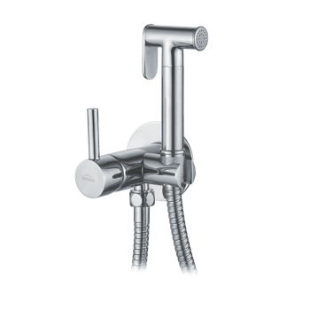 Invena bateria bidetowa podtynkowa chrom BP-00-B01