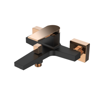 Invena bateria wannowa Midnight, czarny/rose gold BW-35-014-V