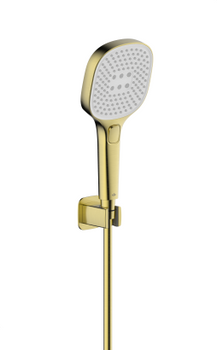 KFA zestaw natryskowy punktowy Malaga, złoty szczotkowany PVD 841-255-31