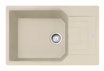 Franke zlewozmywak jednokomorowy wbudowywany Fragranite Urban UBG 611-78 XL, beżowy 114.0687.277