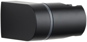 Invena uchwyt punktowy ścienny, czarny AU-00-P04-M