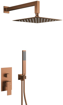 KFA zestaw natryskowy podtynkowy z baterią 3-funkcyjną Logon, brushed rose gold PVD 5139-501-34