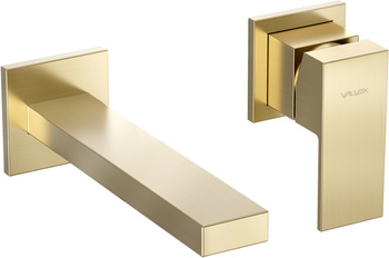 Valvex bateria umywalkowa podtynkowa ARS, szczotkowany złoty 2420490