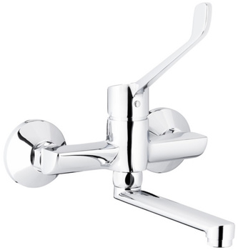 KFA bateria umywalkowa ścienna z uchwytem medycznym MEDICO NEW chrom 4730-880-00