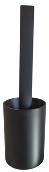 WYPRZEDAŻ: Hansgrohe szczotka toaletowa z pojemnikiem czarny mat 27927670