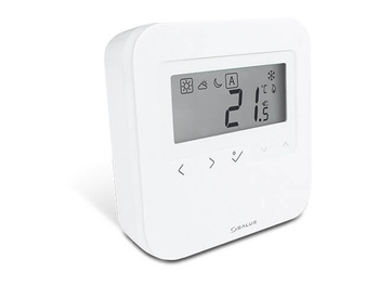 Salus bezprzewodowy, natynkowy, cyfrowy regulator temperatury sieci ZigBee - dobowy, 2xAA, biały HTRS-RF(30)