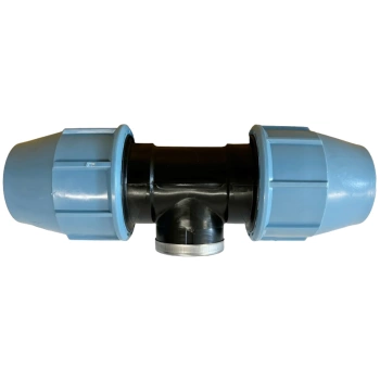 Unidelta trójnik redukcyjny PE GW 40x5/4''x40 603640