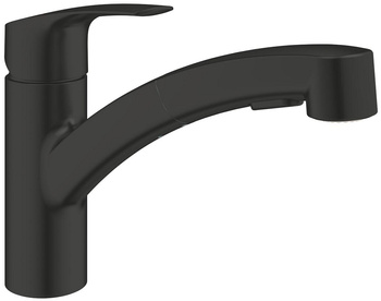 Grohe jednouchwytowa bateria kuchenna DN 15 Eurosmart czarny mat 303052431