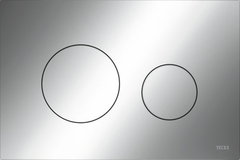 WYPRZEDAŻ: Tece TECEloop - przycisk spłukujący do WC z tworzywa, chrom połysk 9240921