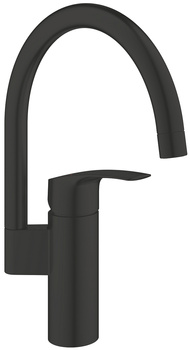 Grohe jednouchwytowa bateria kuchenna DN 15 Eurosmart czarny mat 332022433