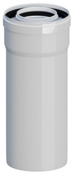 Ricom rura prosta koncentryczna PP-AL L 1000 mm DN 80/125 z uszczelką EPDM PP80/125R1000