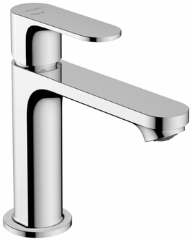 WYPRZEDAŻ: Hansgrohe bateria umywalkowa 110 CoolStart z kompletem odpływowym z cięgłem Rebris S, chrom 72519000