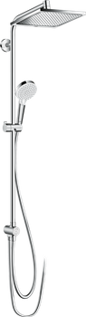 Hansgrohe komplet prysznicowy Crometta E 240 1jet Reno, EcoSmart 9 l/min, chrom 27289000