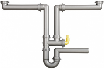 Franke zestaw mostek z syfonem 1 1/2" 112.0048.805