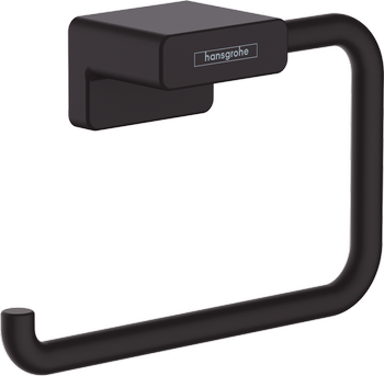 Hansgrohe uchwyt na papier toaletowy bez osłony, czarny matowy 41771670
