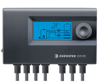 Euroster sterownik 11WB (ster. dmuchawa i dwie pompy) E11WB