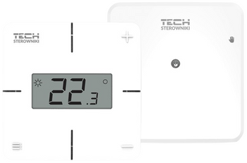 Tech regulator bezprzewodowy pokojowy z modułem wykonawczym z wbudowanym Wi-Fi T-2x Wi-Fi STT-2XWIFI