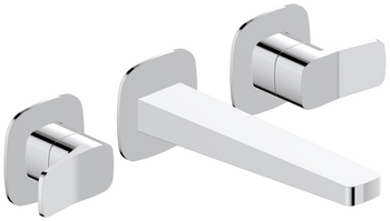 KFA bateria umywalkowa podtynkowa 3-otworowa Malaga, chrom 4529-821-00