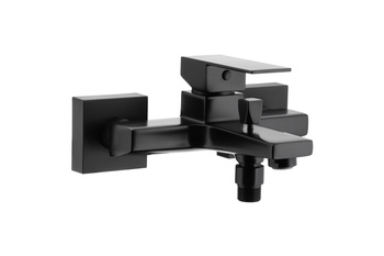 KFA bateria wannowa ścienna Logon black, czarna 5134-010-81