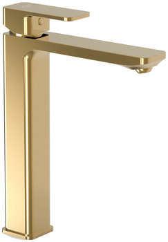 Valvex bateria umywalkowa stojąca, nablatowa, wysoka Loft, złoty 2455830