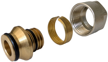 KFA złączka zaciskowa Eurokonus G3/4 do rur PEX 16x2 mm 814-040-20