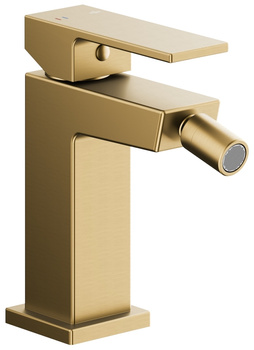 KFA bateria bidetowa stojąca Logon, brushed light gold PVD + click clack 5137-015-39