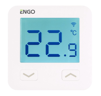 Engo internetowy regulator temperatury, WI-FI, 230V, biały E10-W