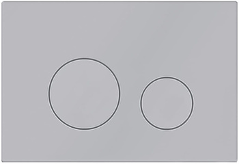 KK-POL przycisk spłukujący M11, satyna SPP/111/0/K