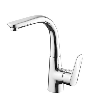 KFA bateria TOPAZ zlewozmywakowa stojąca wysoka, chrom 4013-915-00