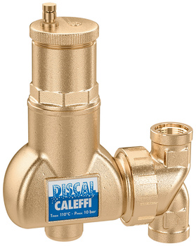 Caleffi separator powietrza DISCAL, seria 551, 1" GW 551706