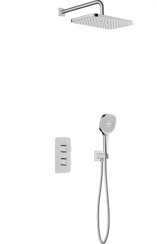 KFA zestaw natryskowy termostatyczny, podtynkowy Malaga, chrom 5759-501-00