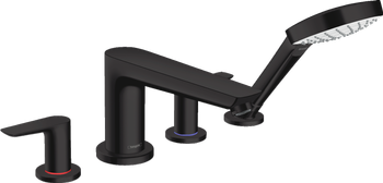 Hansgrohe 4-otworowa bateria na brzeg wanny Talis E, element zewnętrzny 71748670
