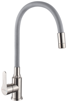 Invena bateria kuchenna Ksanti Inox, inox/szary BZ-37-I05-L