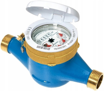 Bmeters wodomierz wielostrumieniowy suchobieżny typ GMDM-I AF 1 1/4" Q3 10,0m/h Tmax: 30`C, L=260mm 5903299930124