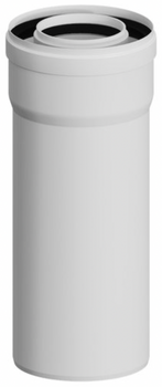 Ricom rura prosta koncentryczna PP-PP L 500 mm DN 80/125 z uszczelką EPDM PP80/125R500V